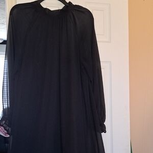 Elegant Black Women's Dress